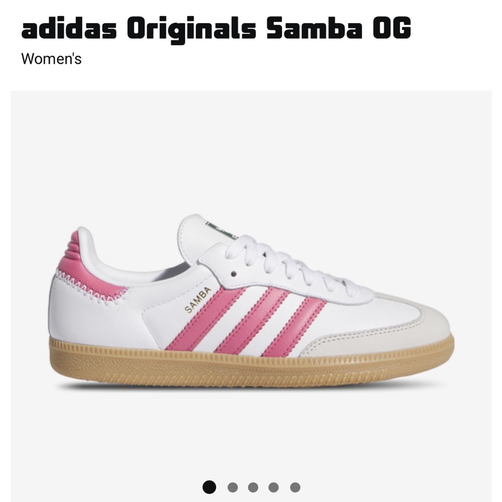 Basically NEW adidas sambas. Size 8 women’s. Worn 1-2 times with no wear or tear